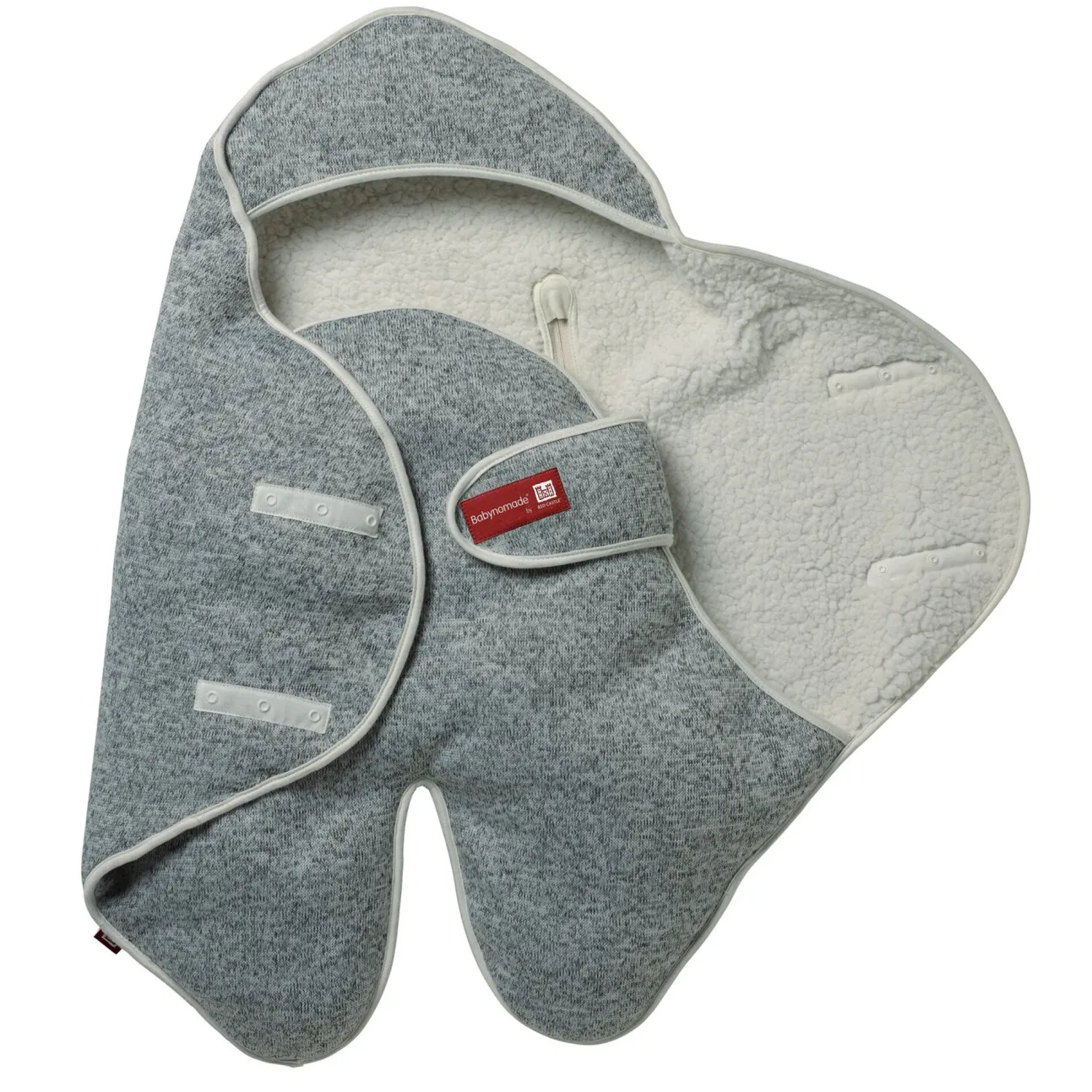 Babynomade® Heather Grey 0-6M
