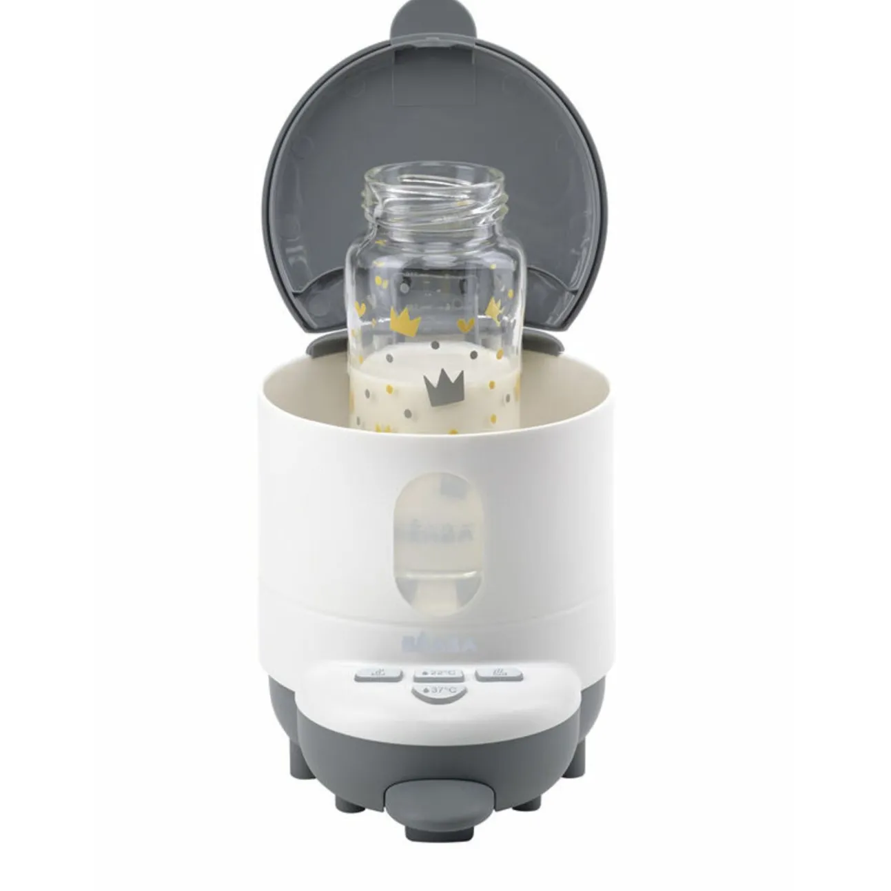 Base Chauffante Bib'Expresso® - White-Grey