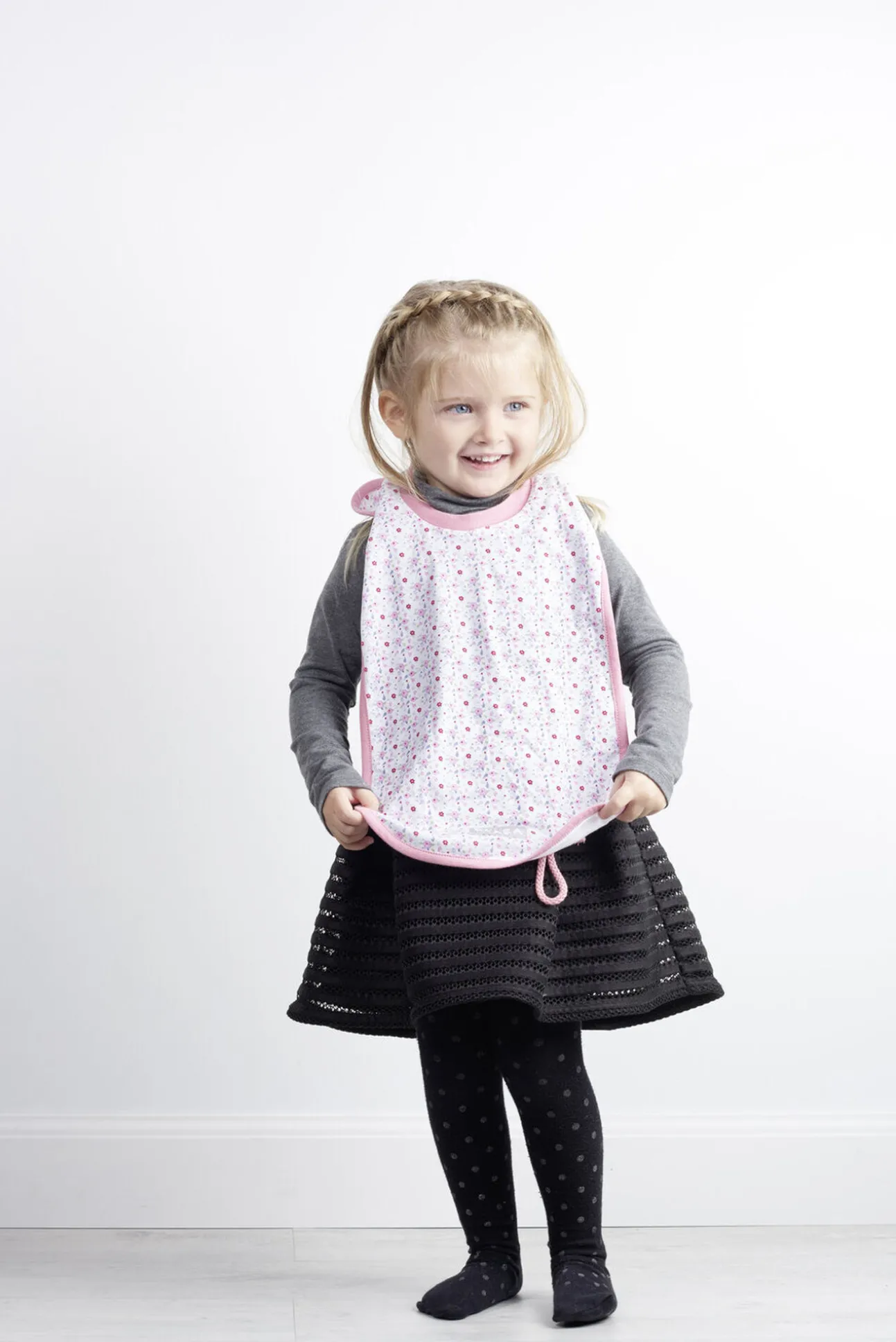 Bavoir Coton Flowers