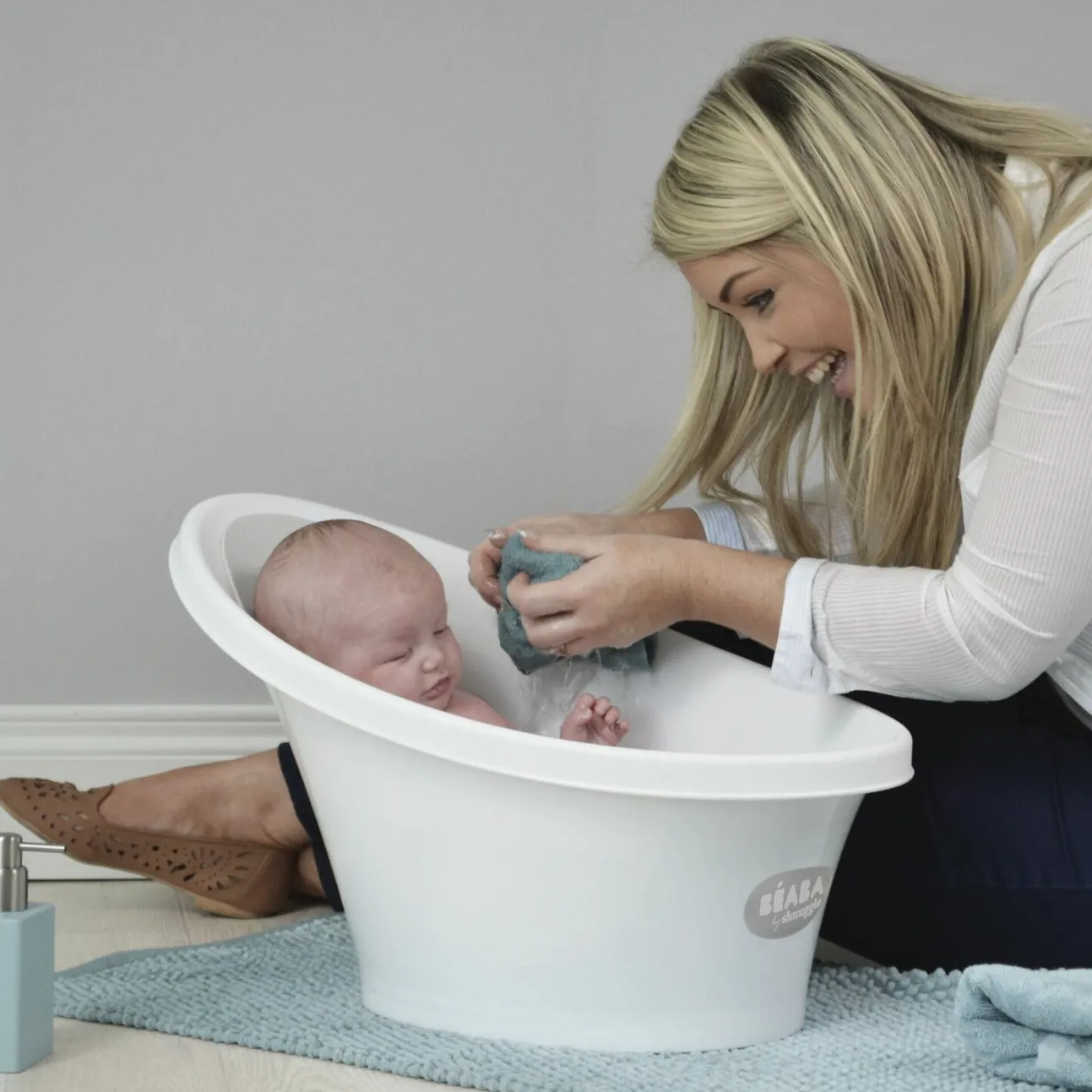 Beaba By Shnuggle - Baignoire White/Grey