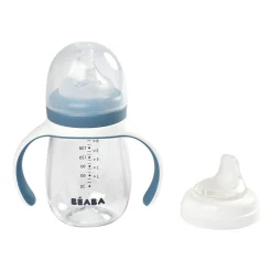 Biberon D'Apprentissage 2 En 1 210 Ml Windy Blue