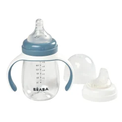 Biberon D'Apprentissage 2 En 1 210 Ml Windy Blue