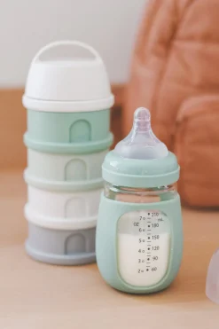 Biberon Verre D'Apprentissage 210 Ml Sage Green