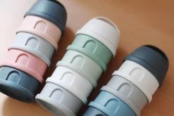 Boite Doseuse 4 Compartiments Mineral Grey / Blue