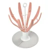 Egoutte-Biberon Flower Pliable Pink