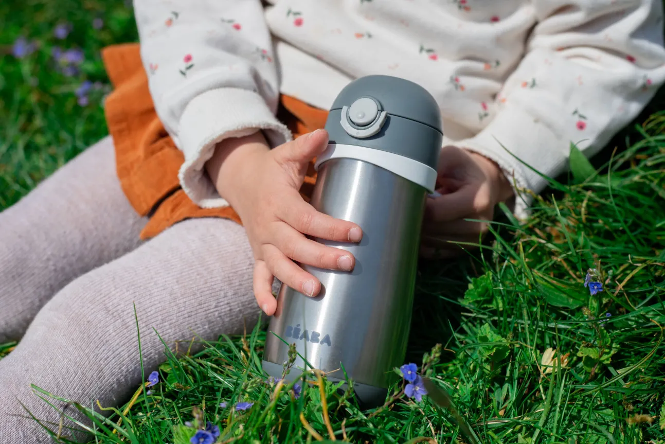 Gourde Inox 350 Ml Mineral Grey