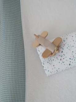 Lot De 2 Langes Xxl En Coton Hot Sauce/Terrazzo