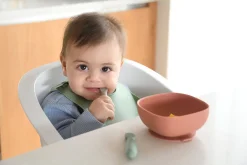 Lot De 2 Pre-Cuillere Silicone Sage Green / Velvet Grey