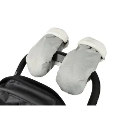 Moufles Poussette Heather Grey