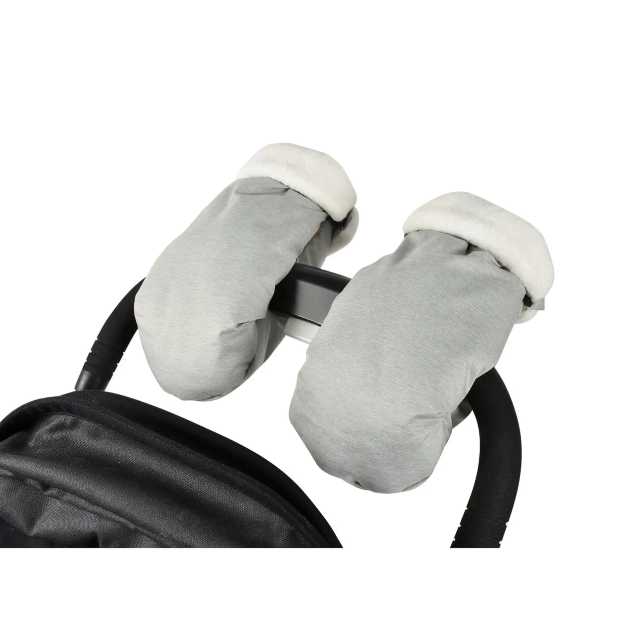 Moufles Poussette Heather Grey