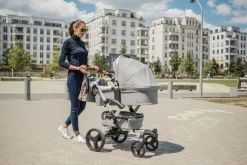 Poussette 2 En 1 Bonavi 2 Melange Grey