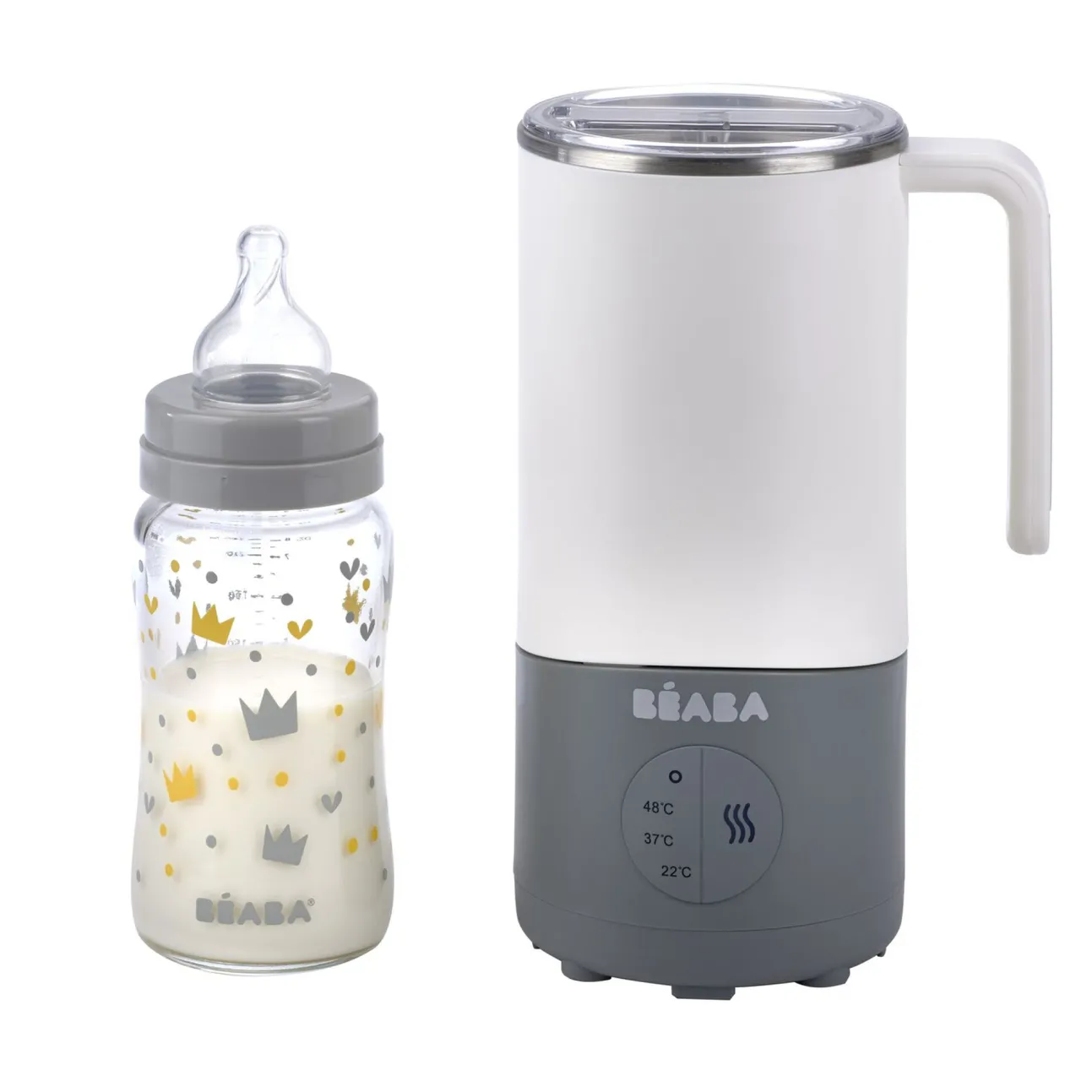 Preparateur De Boissons Milk Prep® White-Grey
