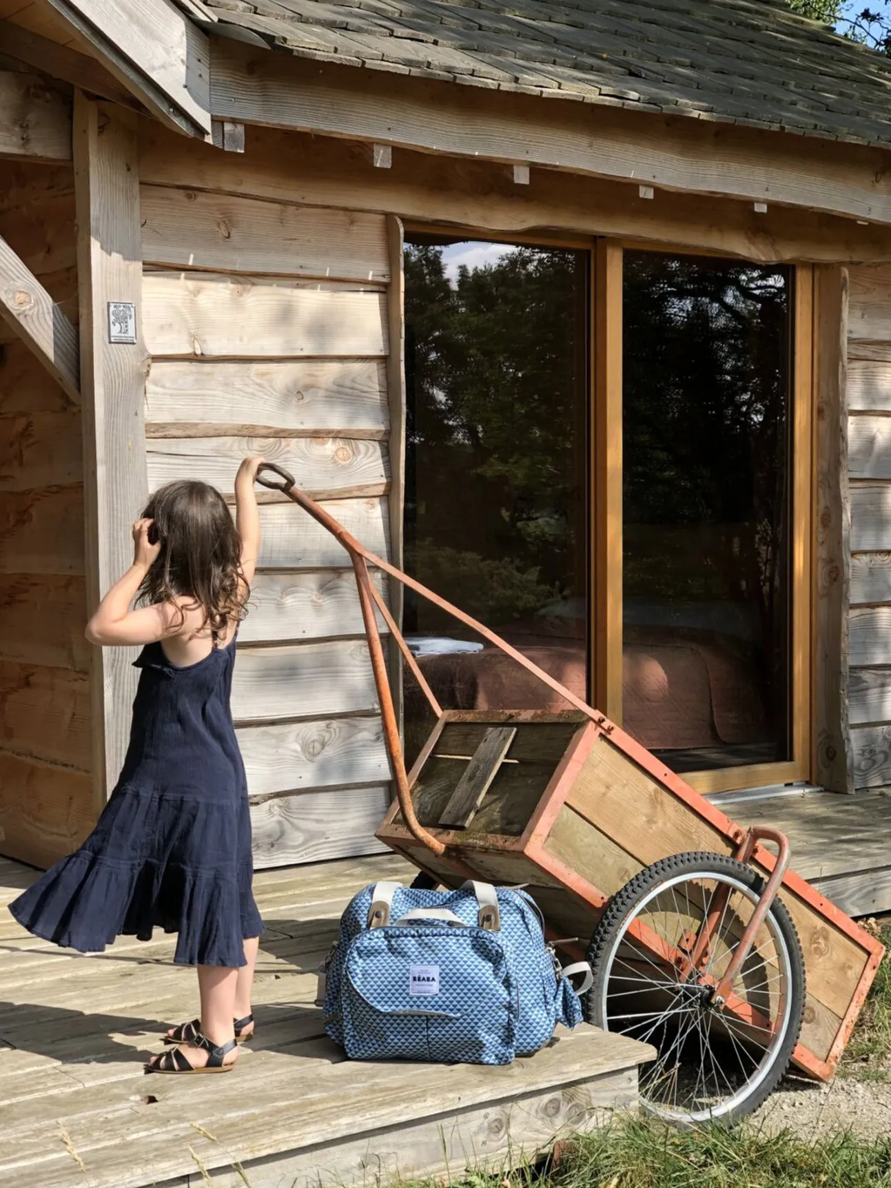 Sac A Langer Geneve Ii Play Print Blue