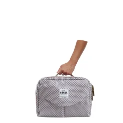 Sac A Langer Geneve Ii Play Print Grey/Coral