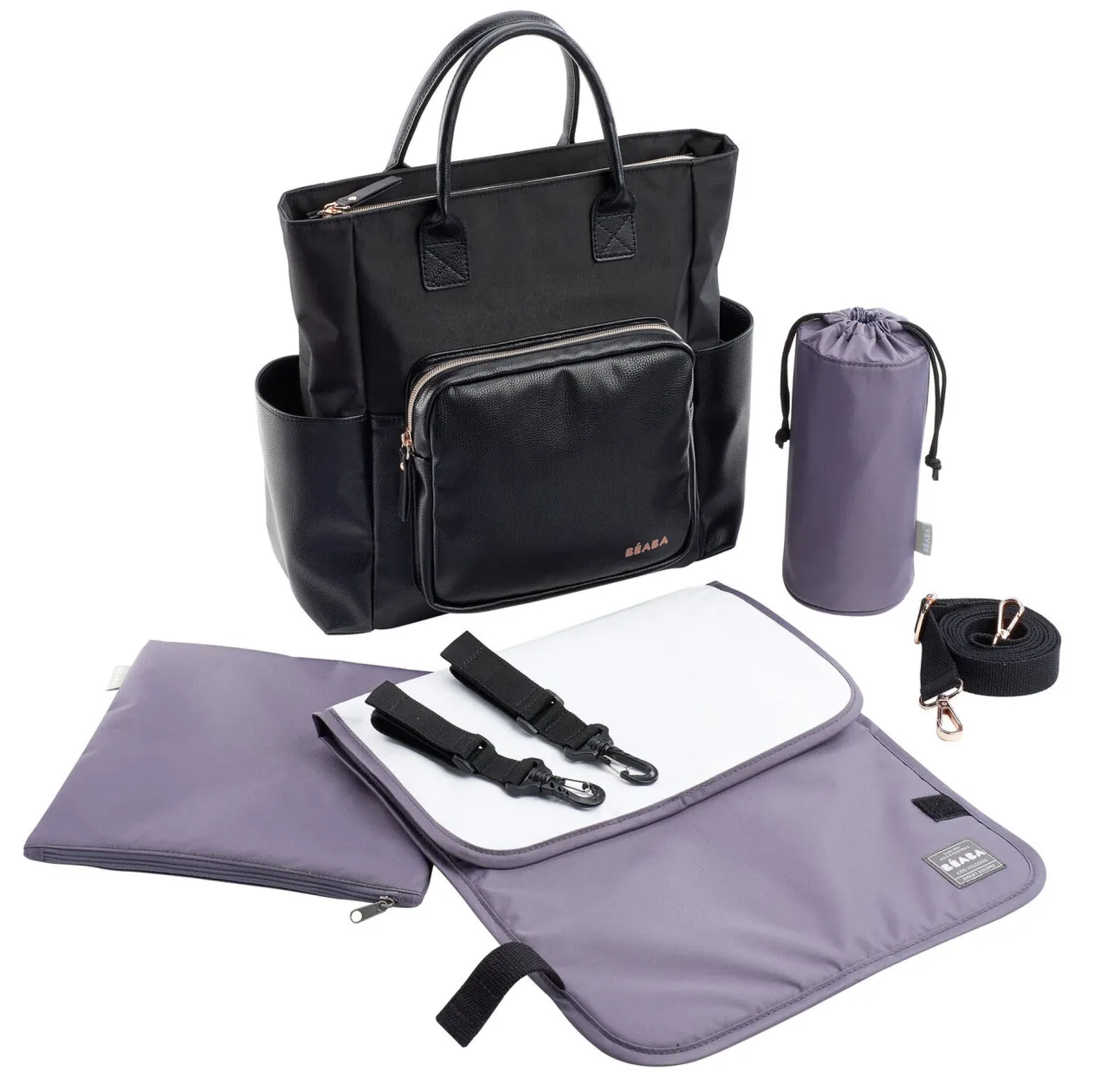 Sac Kyoto Black/Pink Gold