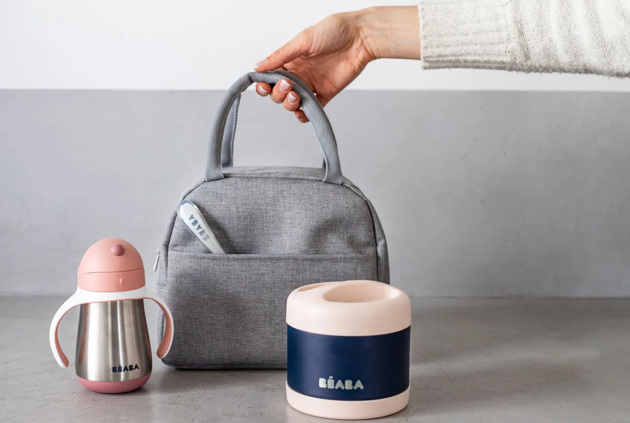 Set Repas On The Go Old Pink