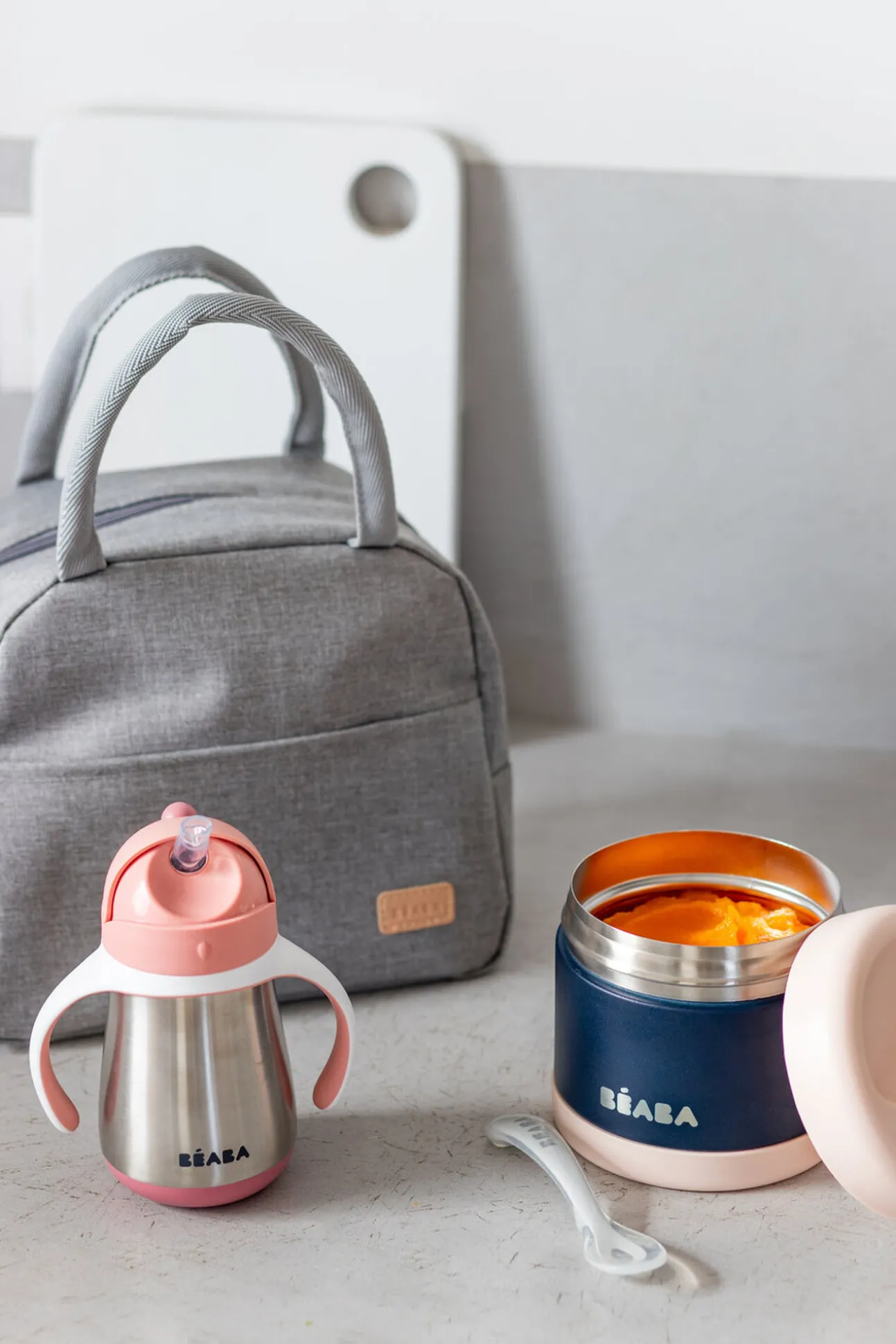 Set Repas On The Go Old Pink