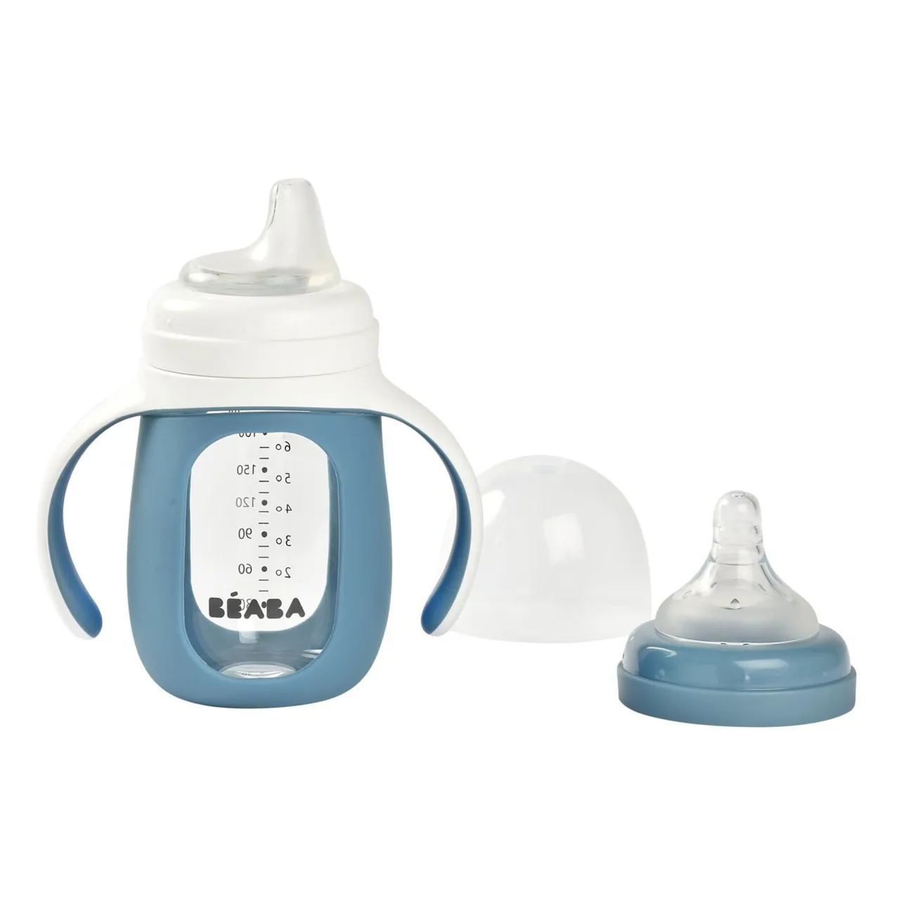 Biberon Verre D'Apprentissage 210 Ml Windy Blue