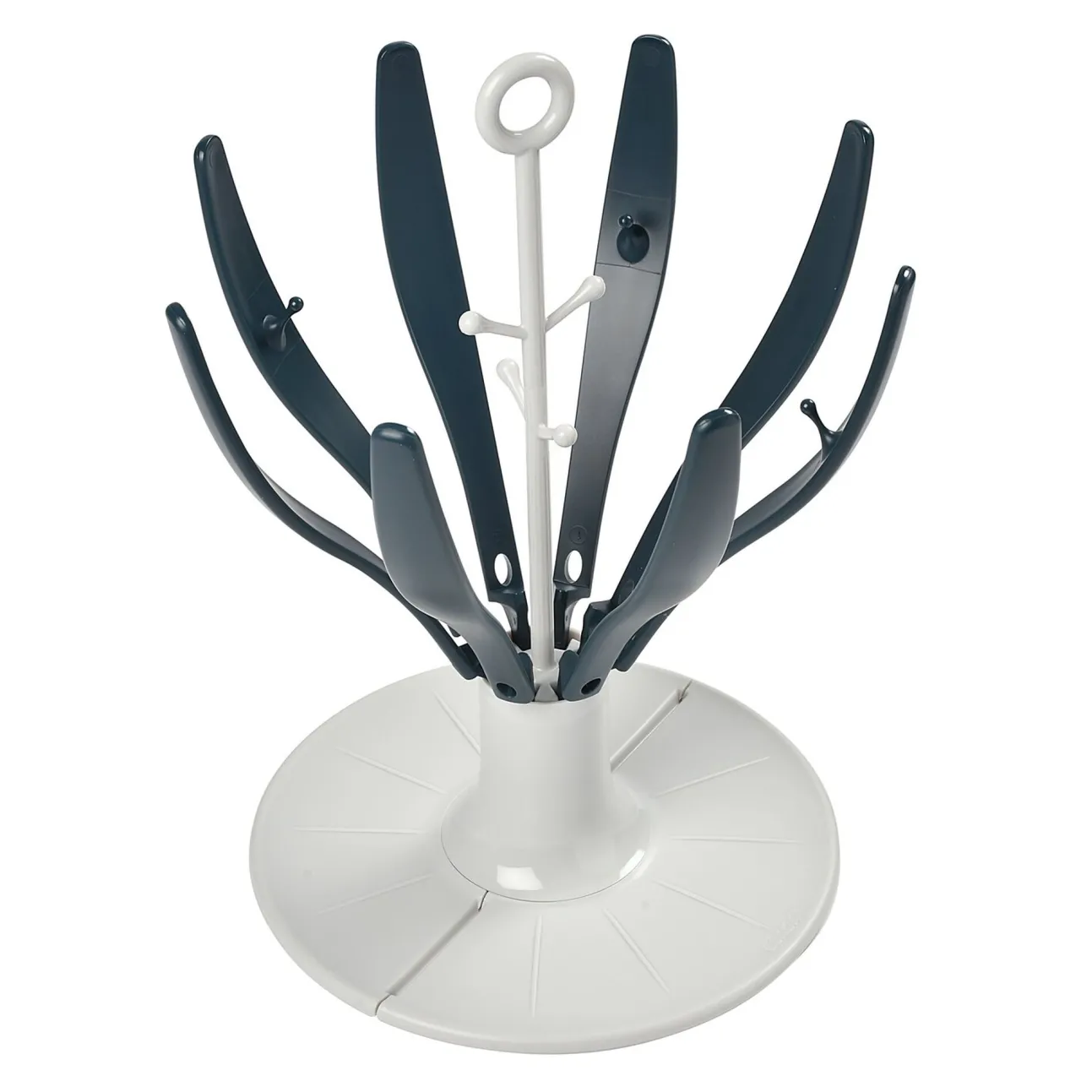 Egoutte-Biberon Pliable Flower Blue