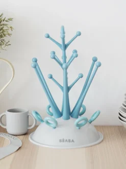 Egoutte-Biberons Arbre Blue