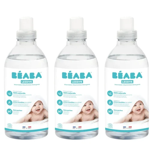 Lot 3 Lessives Sans Parfum - 1L