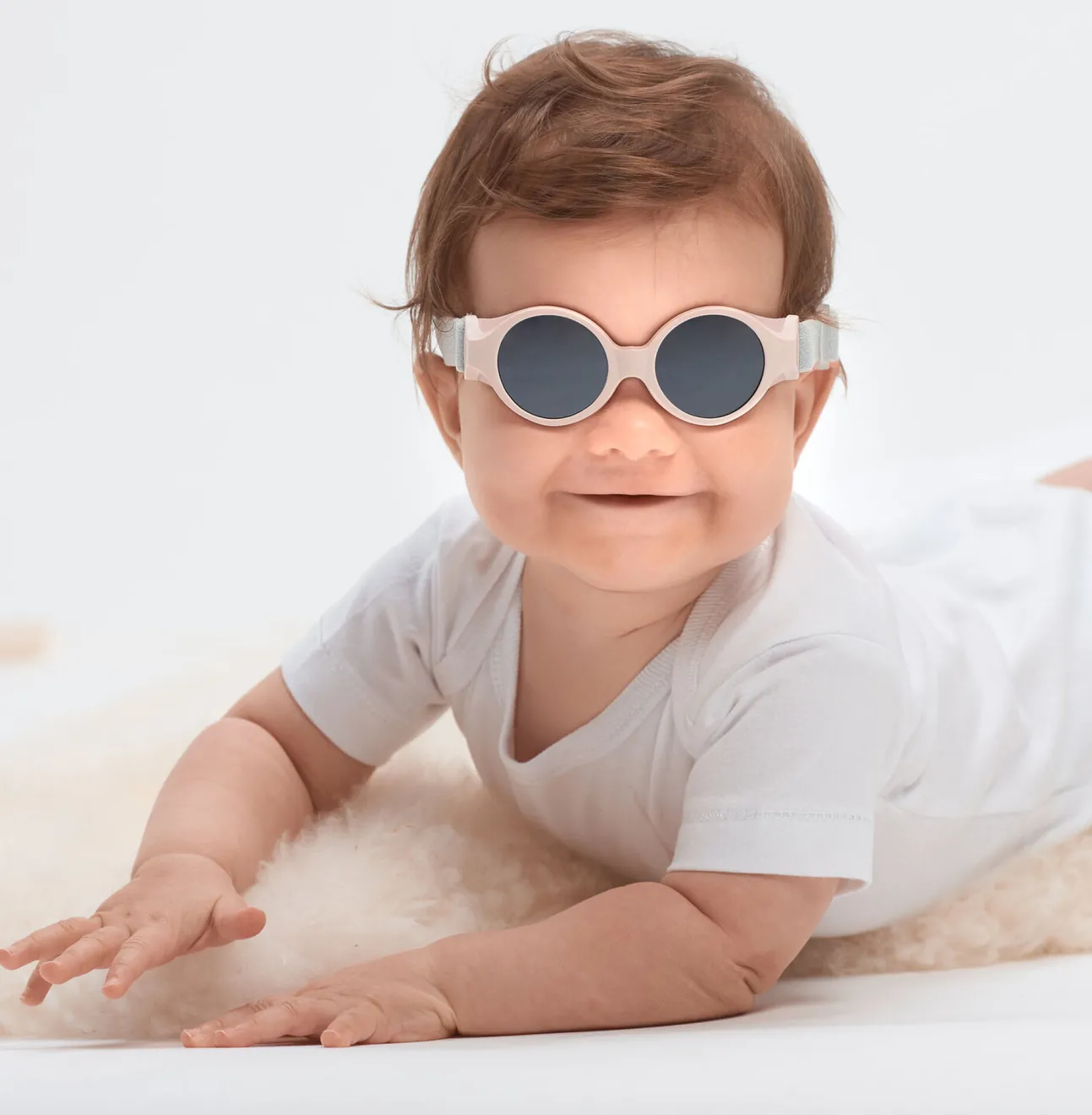 Lunettes 0-9 Mois Glee Chalk Pink