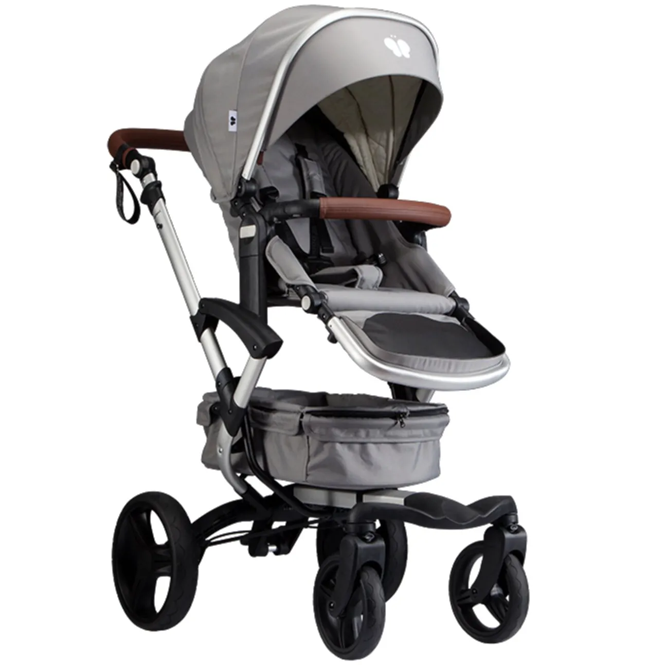 Poussette 2 En 1 Bonavi 2 Artic Grey