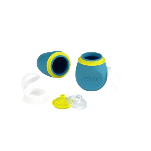 Set Babysqueez' 2 En 1 & Squeez'Portion 180Ml Blue