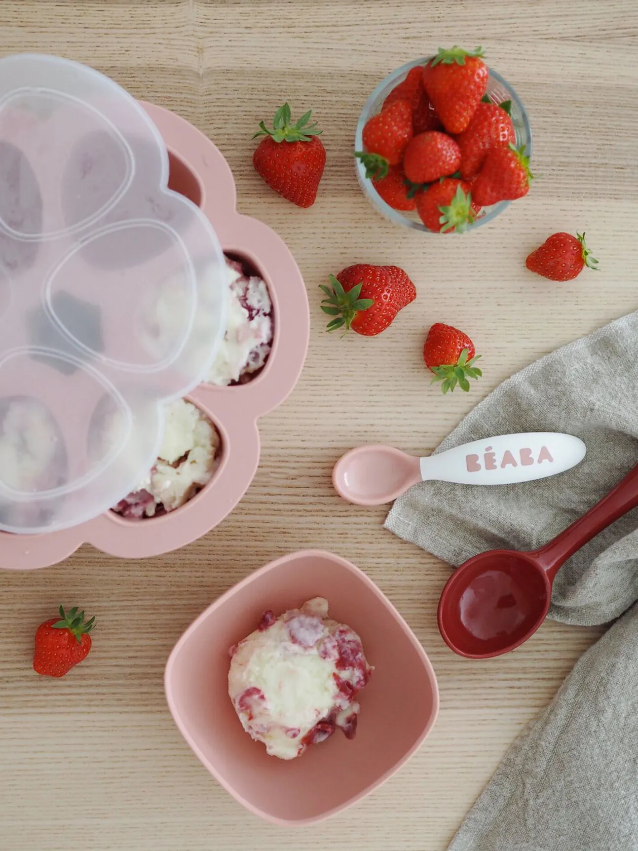 Set De 2 Couverts Ergonomiques 2Eme Age Pink